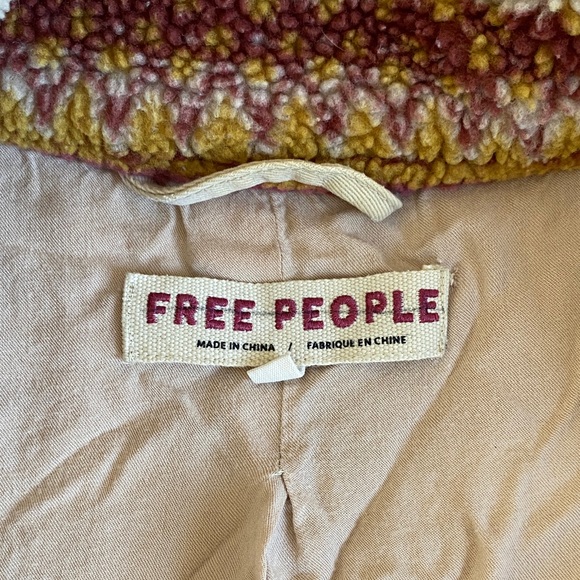 Free People Hit the Slopes Fleece Zip-Up Jacket - Picture 5 of 6